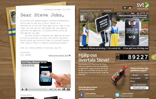 DearSteveJobs.com
