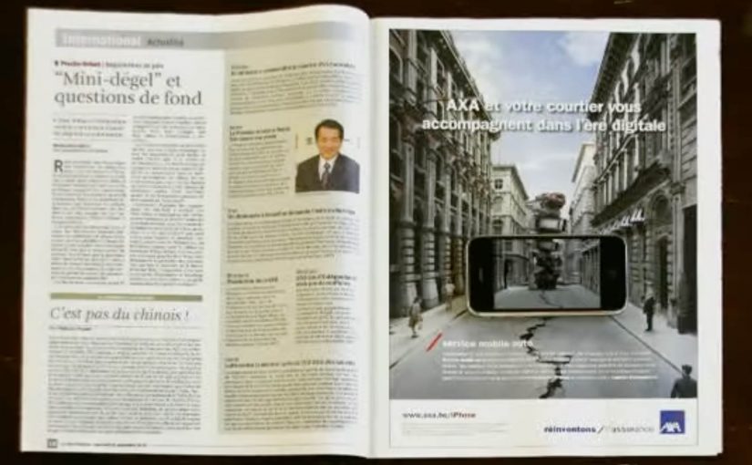 AXA: iPhone App for Car Accidents