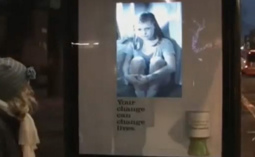 Barnardo’s: Interactive donation poster