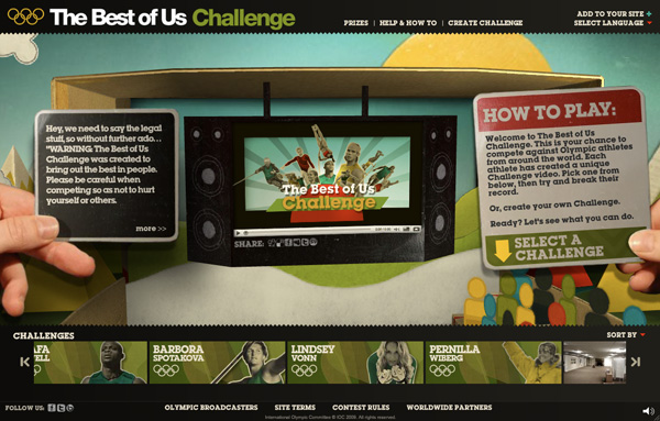 The Best of Us Challenge