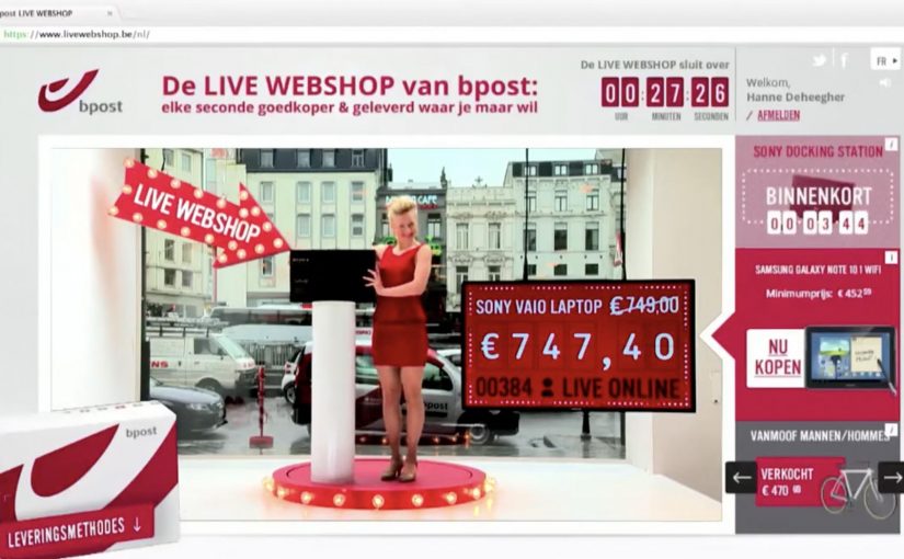 bpost Live Webshop: Every second cheaper
