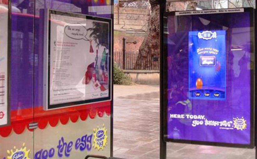 Cadbury Creme Egg: Egg-Splatting Bus Stands