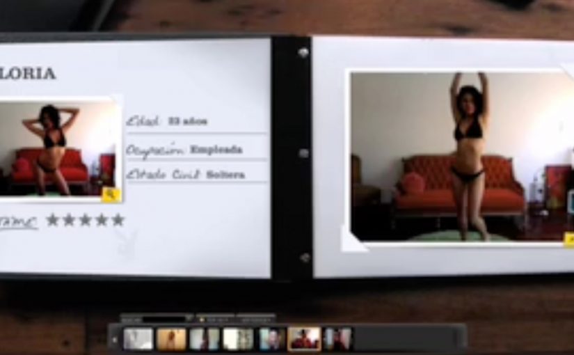 Playboy Magazine: Online Casting via Webcam