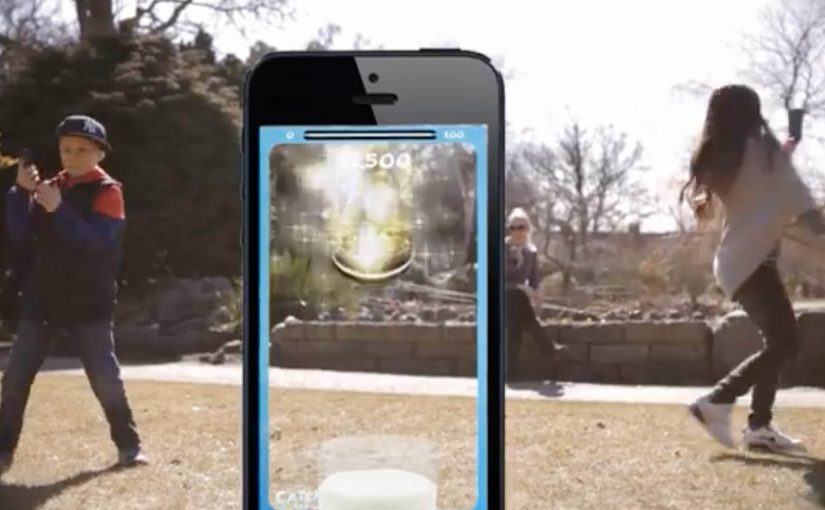 Catch the Oreo: An Augmented Reality Game