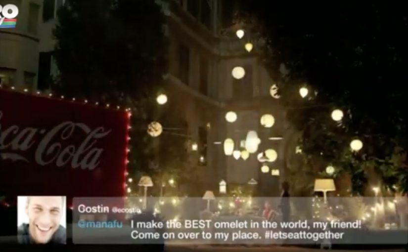 Coca-Cola Live Tweets #LetsEatTogether