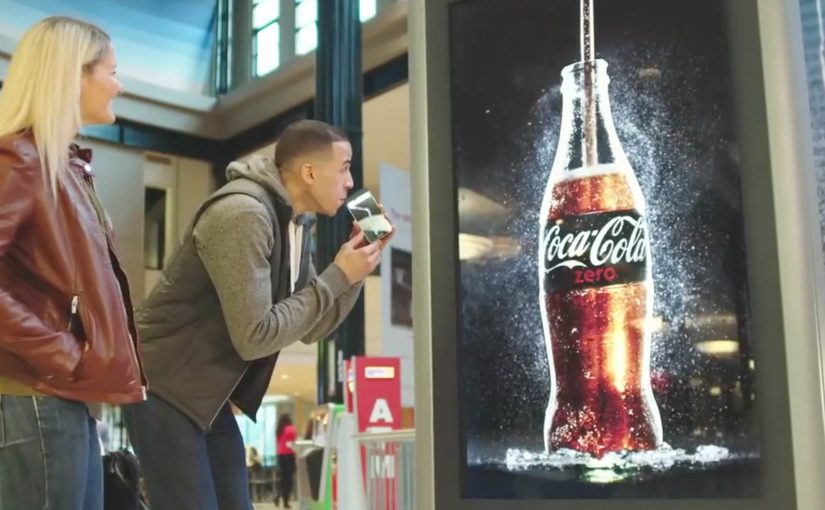 Coca-Cola: First Drinkable Advertising