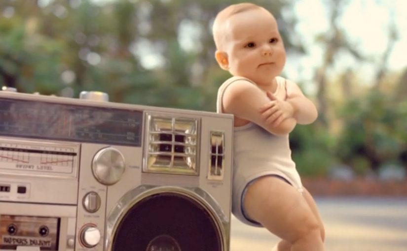 Evian: Roller-skating Babies