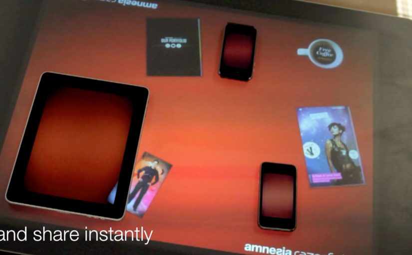 Gesture Sharing using Microsoft Surface