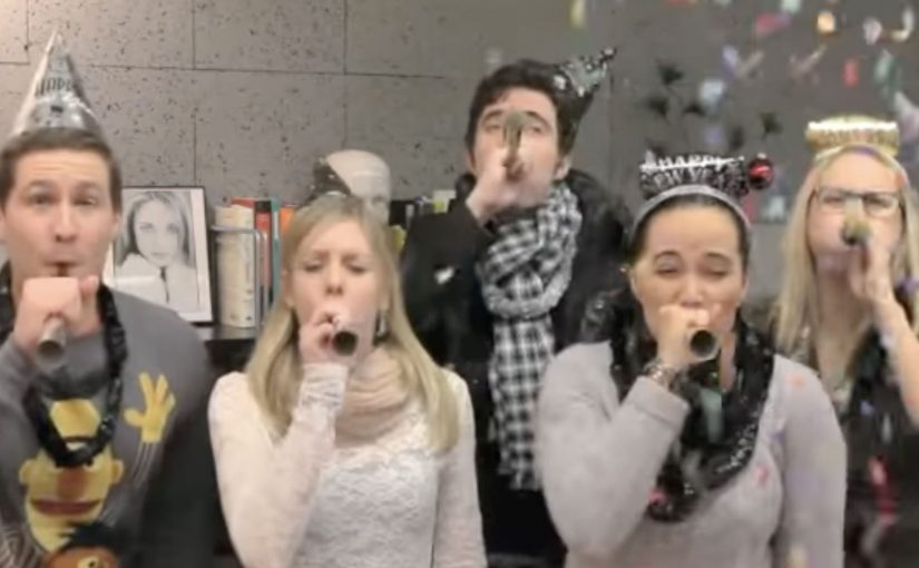 Happy Holiday Videos 2012: Agency Stunts