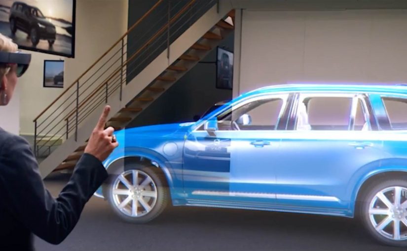 Volvo HoloLens Showroom: Virtual Dealership