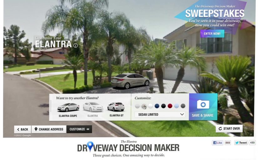 Hyundai Elantra: Driveway Decision Maker