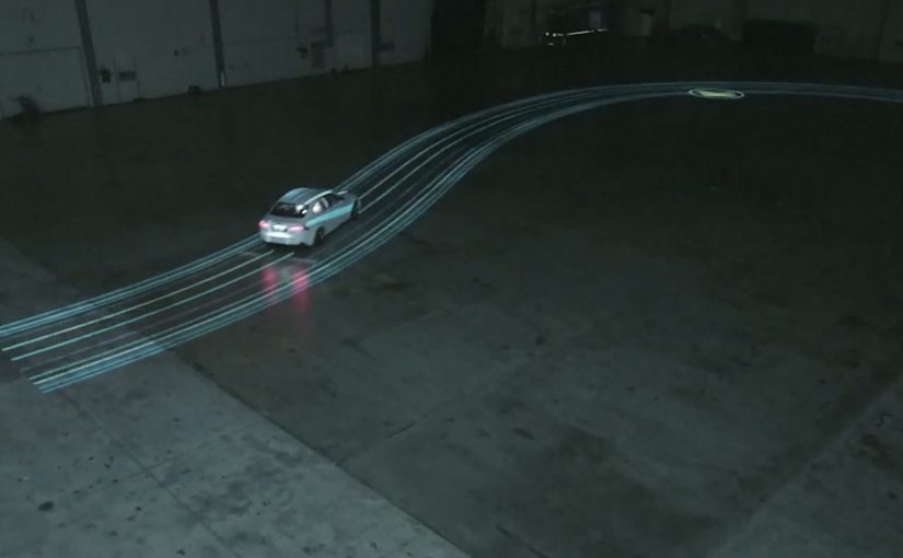 Lexus Trace Your Road: life-sized racing game