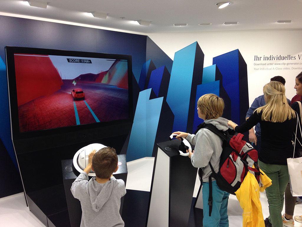 Mercedes Car Simulator