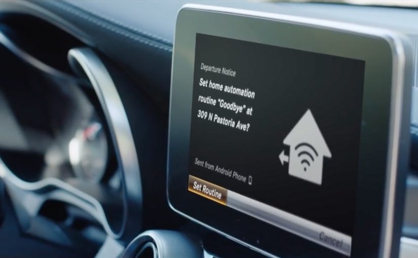 The intelligent car from Mercedes-Benz
