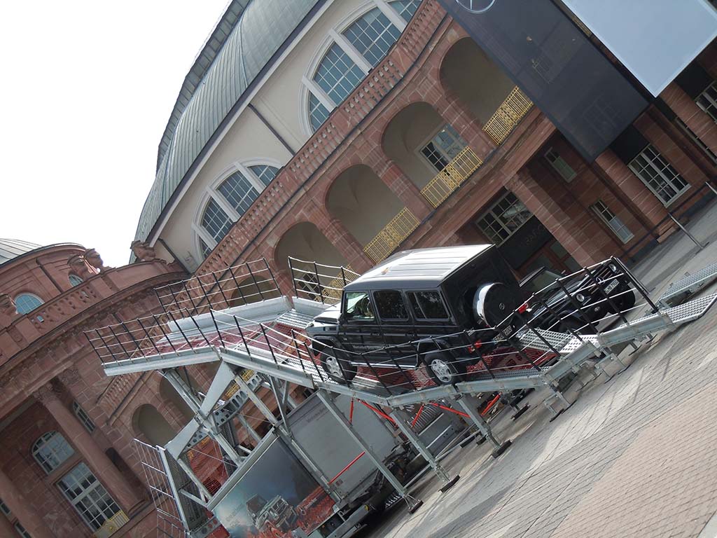 Mercedes Offroad Test Drive