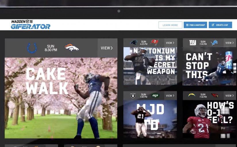 EA SPORTS: Madden NFL 15 GIFERATOR