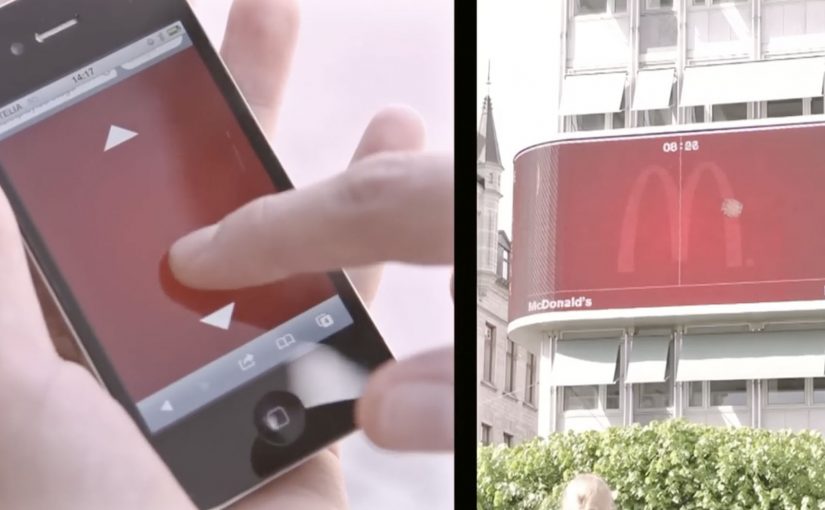 McDonald’s: Pick N’ Play Billboard Game