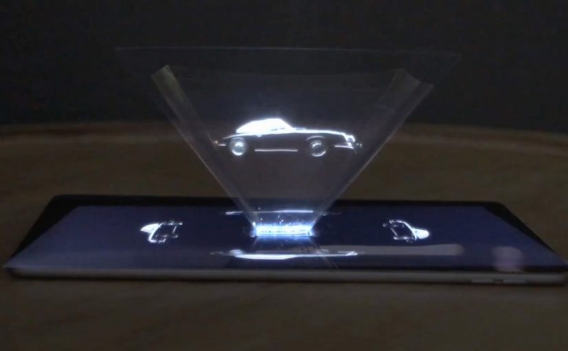 Porsche: Interactive Hologram Print Ad