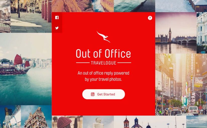 Qantas Out Of Office Travelogue
