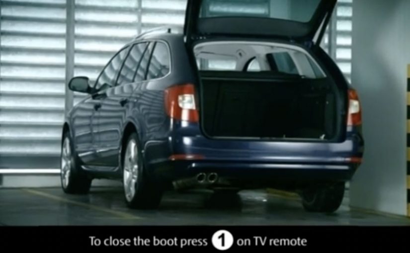 ŠKODA Superb Estate: Remote-Controlled Boot