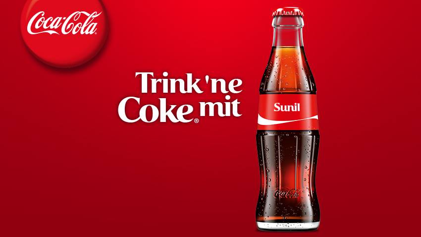 Enjoy a Coke with Sunil