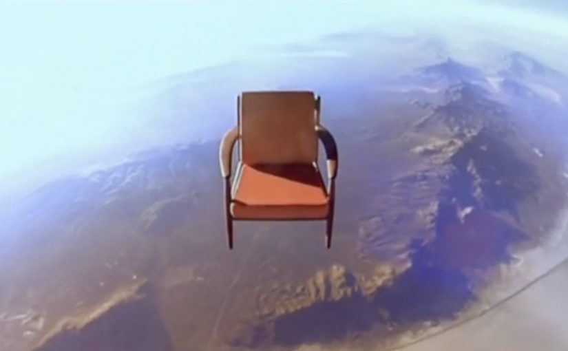 Toshiba: Space Chair to the edge of space