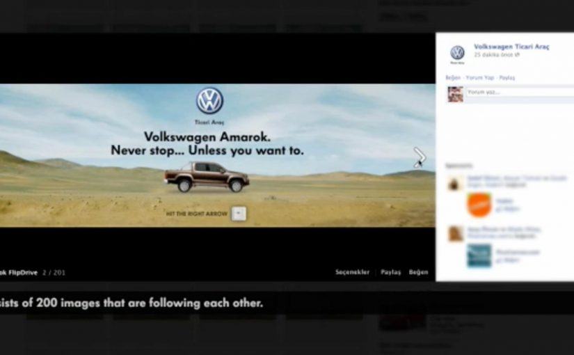 Volkswagen Facebook Flipbook