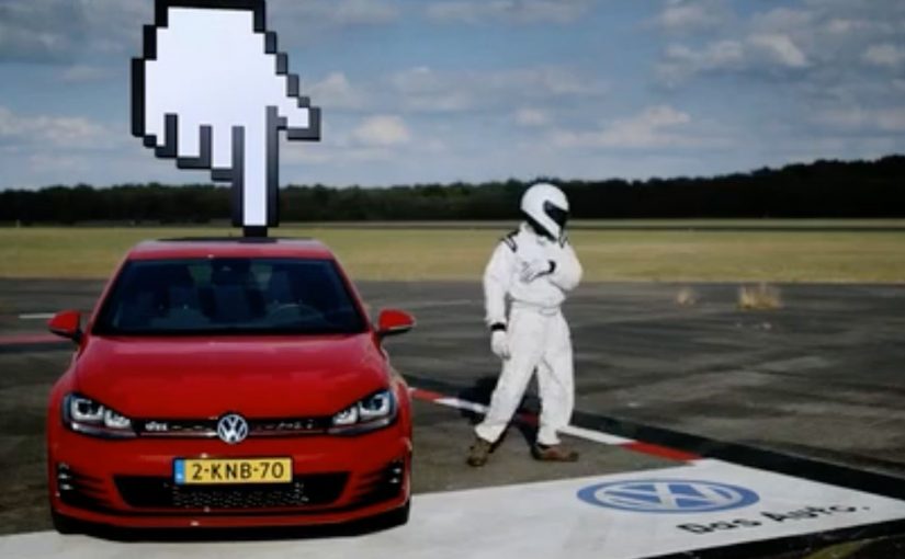 VW GTI Banner Race: Chase a Car Across the Web