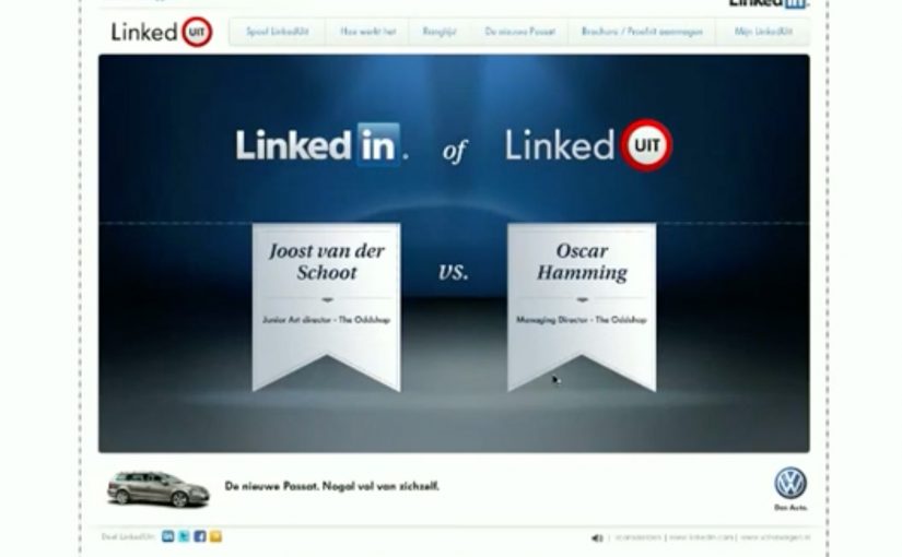 Volkswagen LinkedUit: A LinkedIn API Campaign