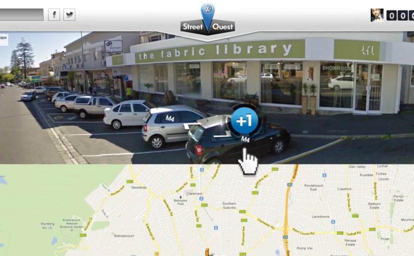 VW Street Quest: Street View Becomes a Chase
