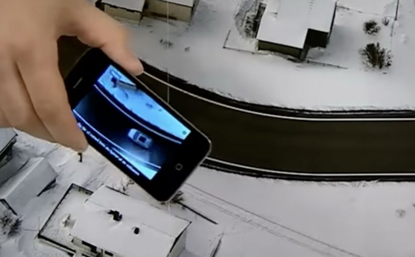 Volkswagen Norway: Test drive in a print ad