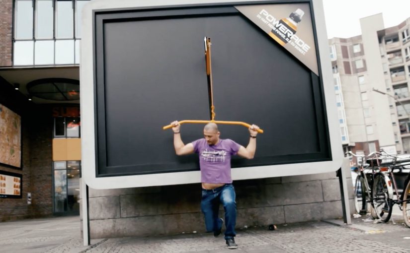 Powerade: Workout Billboards in Berlin
